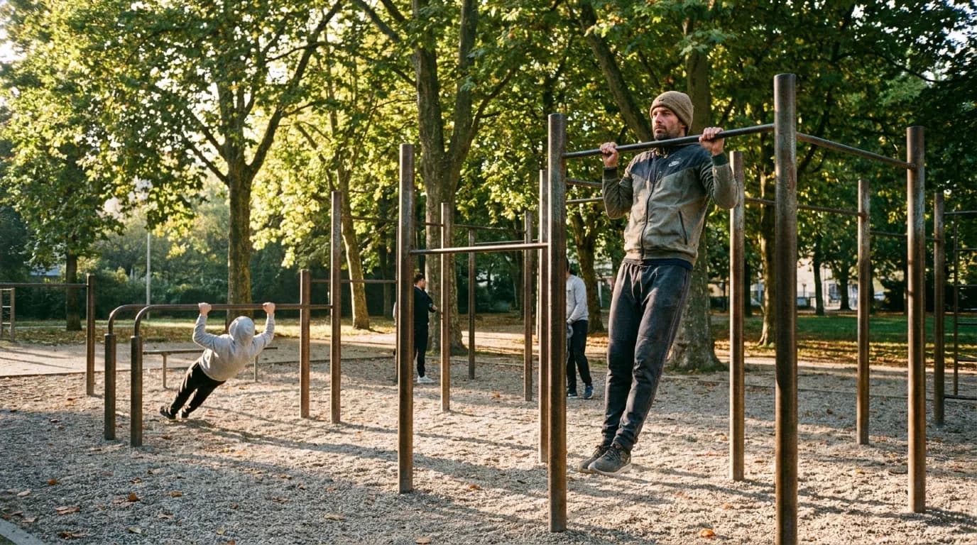 Callisthénie et street workout à Dijon : spots, progression et programme complet