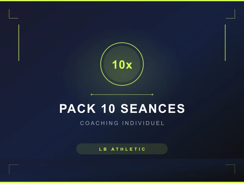 Pack 10 Séances Présentiel - Coach sportif Dijon - LB Athletic