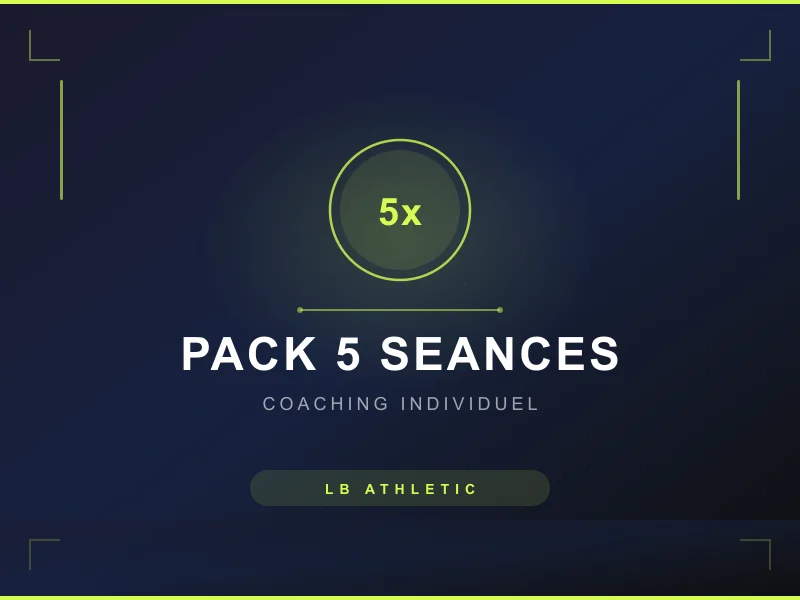 Pack 5 Séances Présentiel - Coach sportif Dijon - LB Athletic