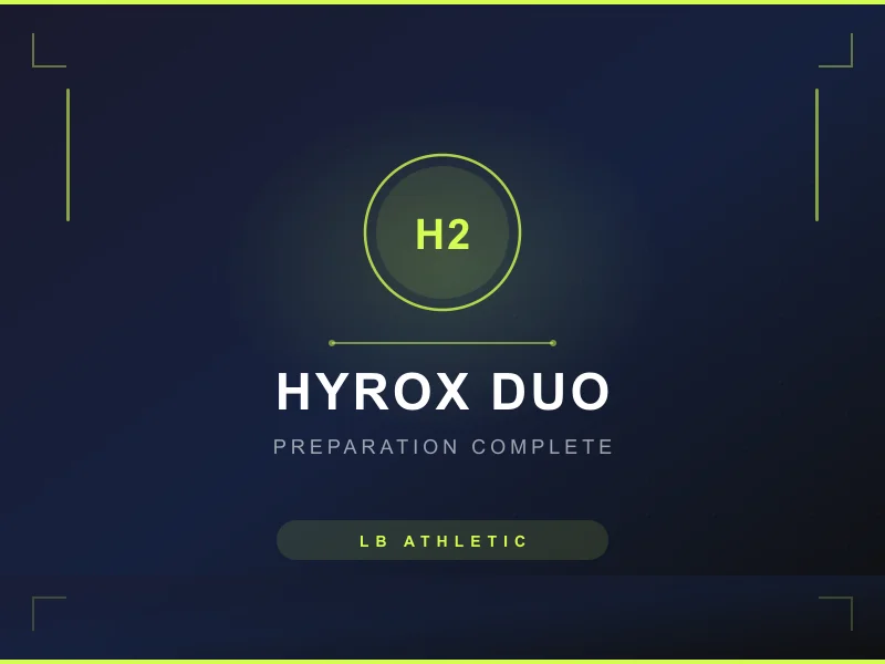 Programme HYROX Duo - Coach sportif Dijon - LB Athletic