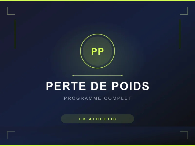 Programme Perte de Poids - Coach sportif Dijon - LB Athletic