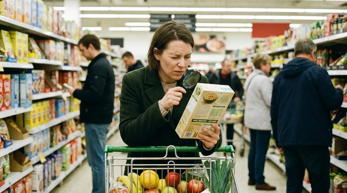 Lecture des étiquettes alimentaires